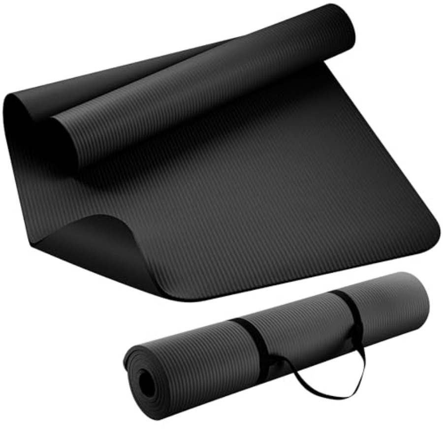 Pilates Yoga Mat Thickness - Extra Thick NBR Yoga Mat for