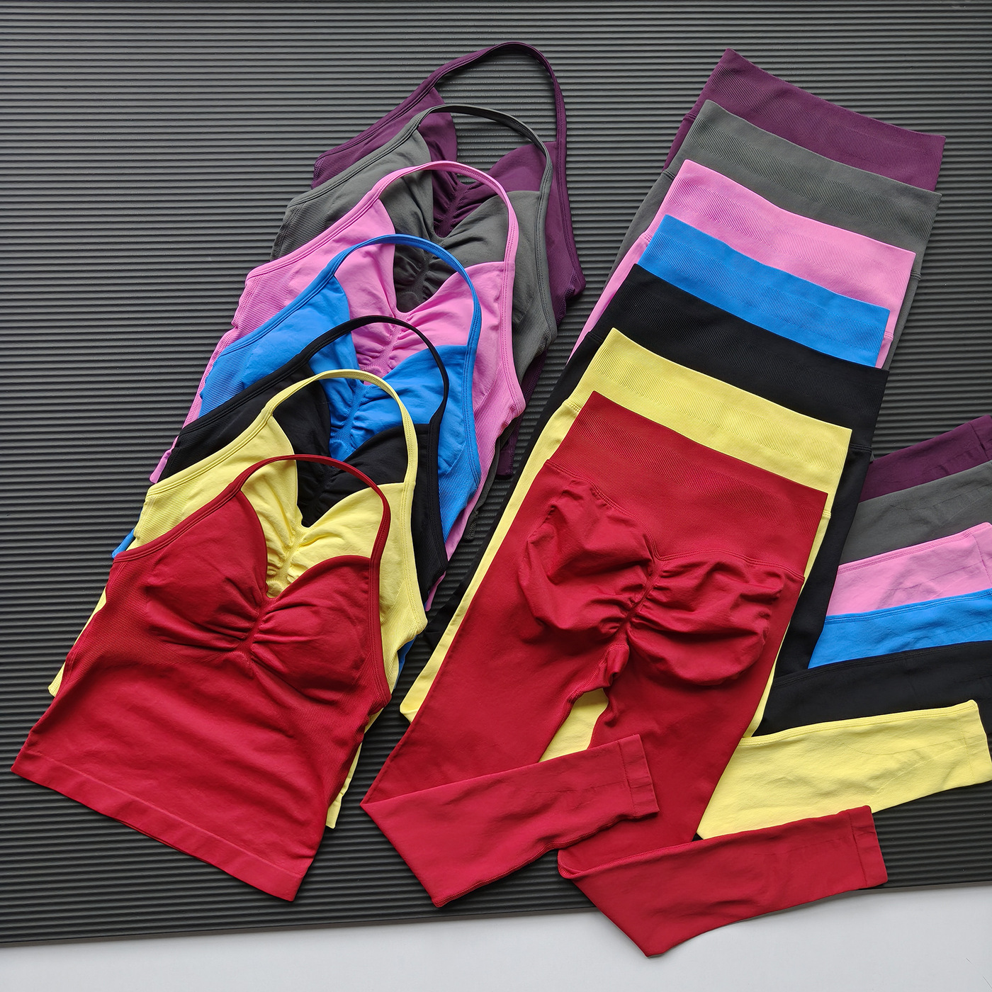 Pilates Yoga Legging - Women's 2-Piece Yoga Leggings Set High