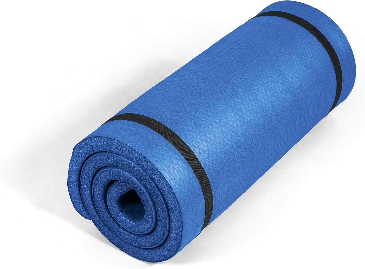 Pilates Yoga Mat Thickness - 1-Inch Thick Yoga Mat, High-Density Non-Slip