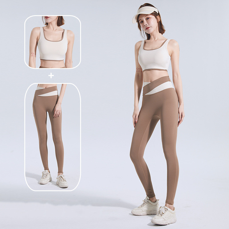 Quick Dry Women Yoga Two Piece – Pilates Yoga Legging Bewertung und Preis
