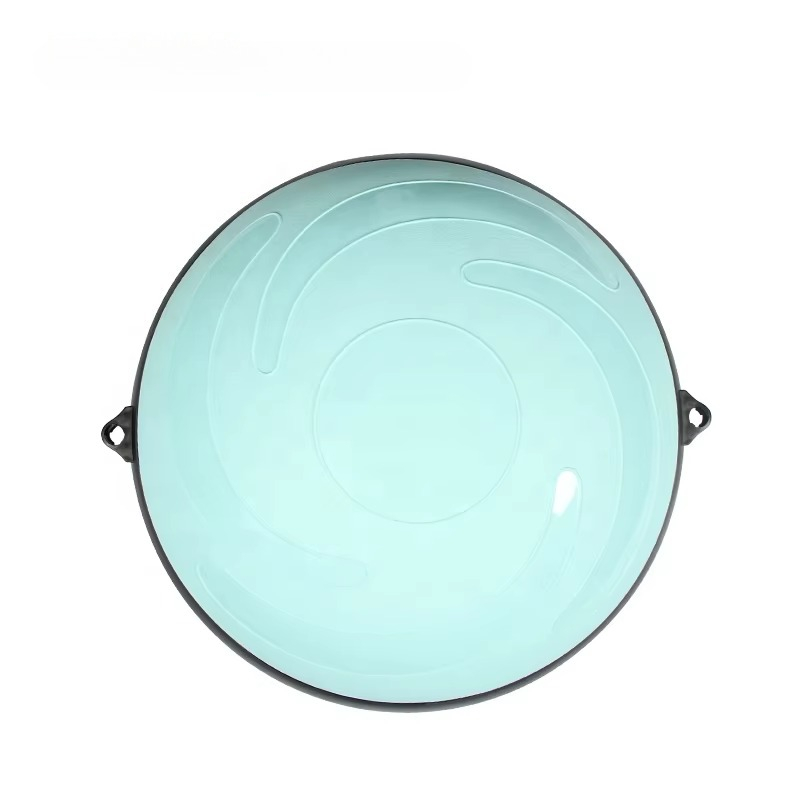 Logo PVC Balance Ball with Res – Pilates Yoga Ball Workout Bewertung und Preis