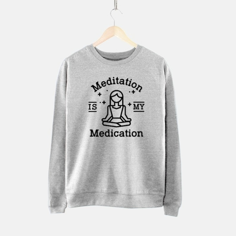 Meditation Sweatshirt - Mediat – Pilates Yoga Jumper Bewertung und Preis