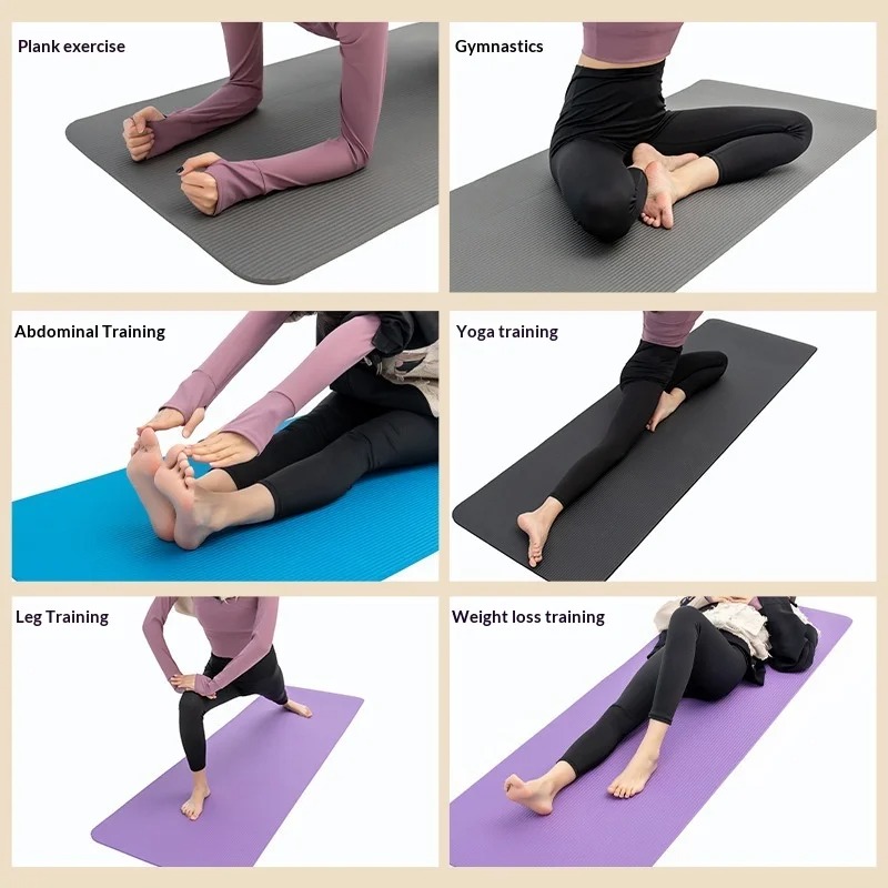 Extra Thick Non Slip Yoga Mat  – Pilates Yoga Mat Thickness Bewertung und Preis