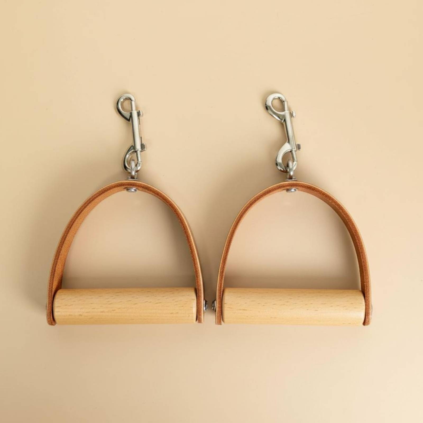 2 Pieces Leather Wood Handles  – Pilates & Yoga Vida Bewertung und Preis