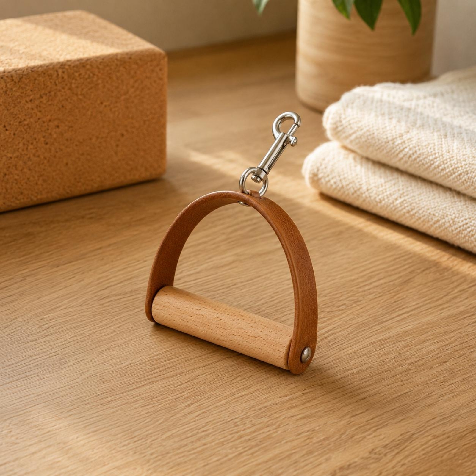2 Pieces Leather Wood Handles  – Pilates & Yoga Vida Bewertung und Preis
