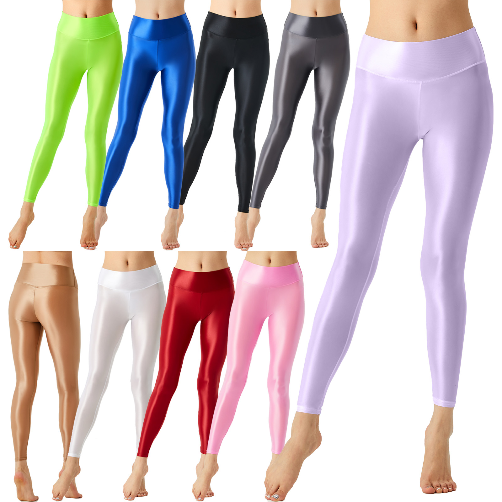 Women Glossy Ballet Leggings E – Pilates Yoga Legging Bewertung und Preis