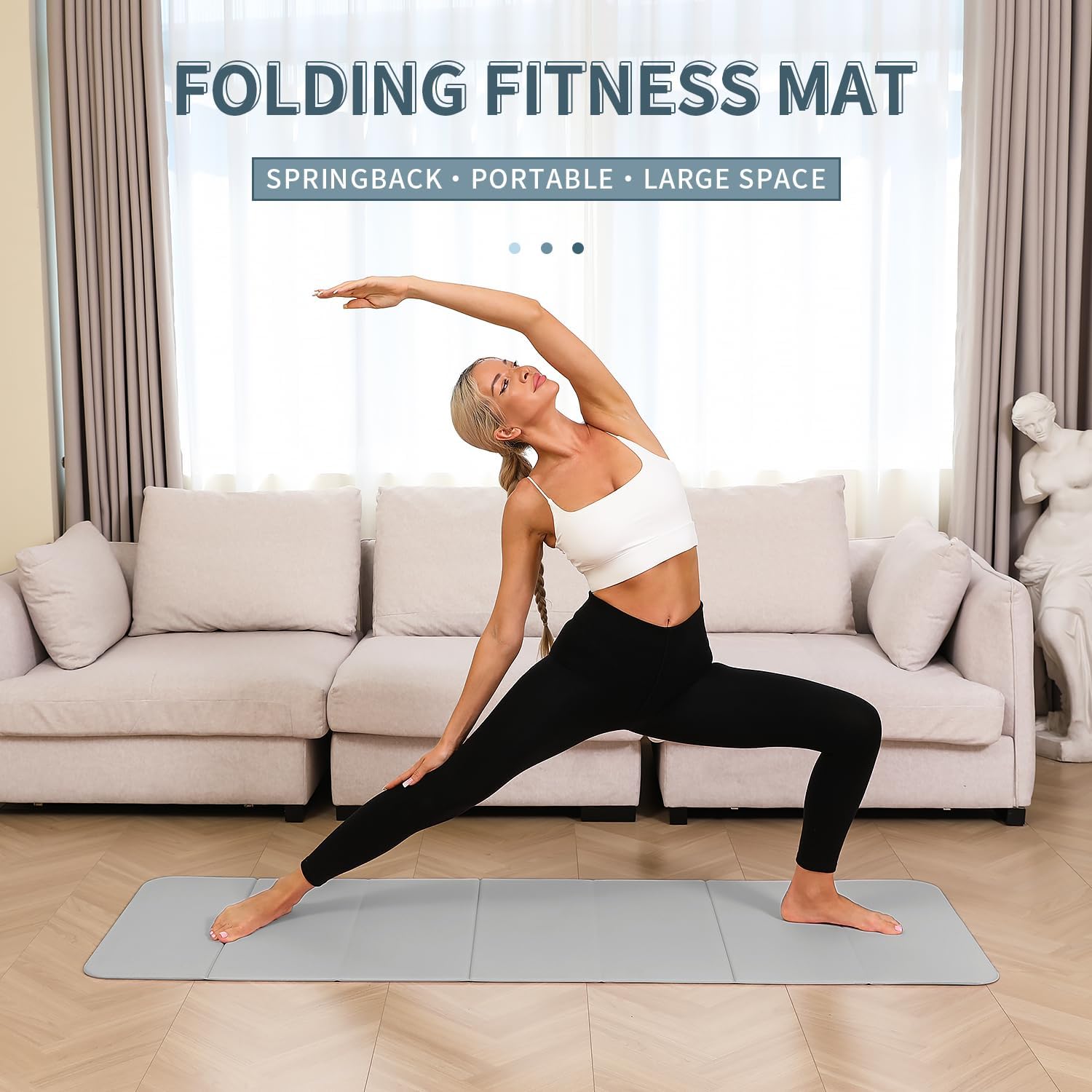 Foldable Yoga Mat 10mm Extra T – Pilates Yoga Mat Thickness Bewertung und Preis