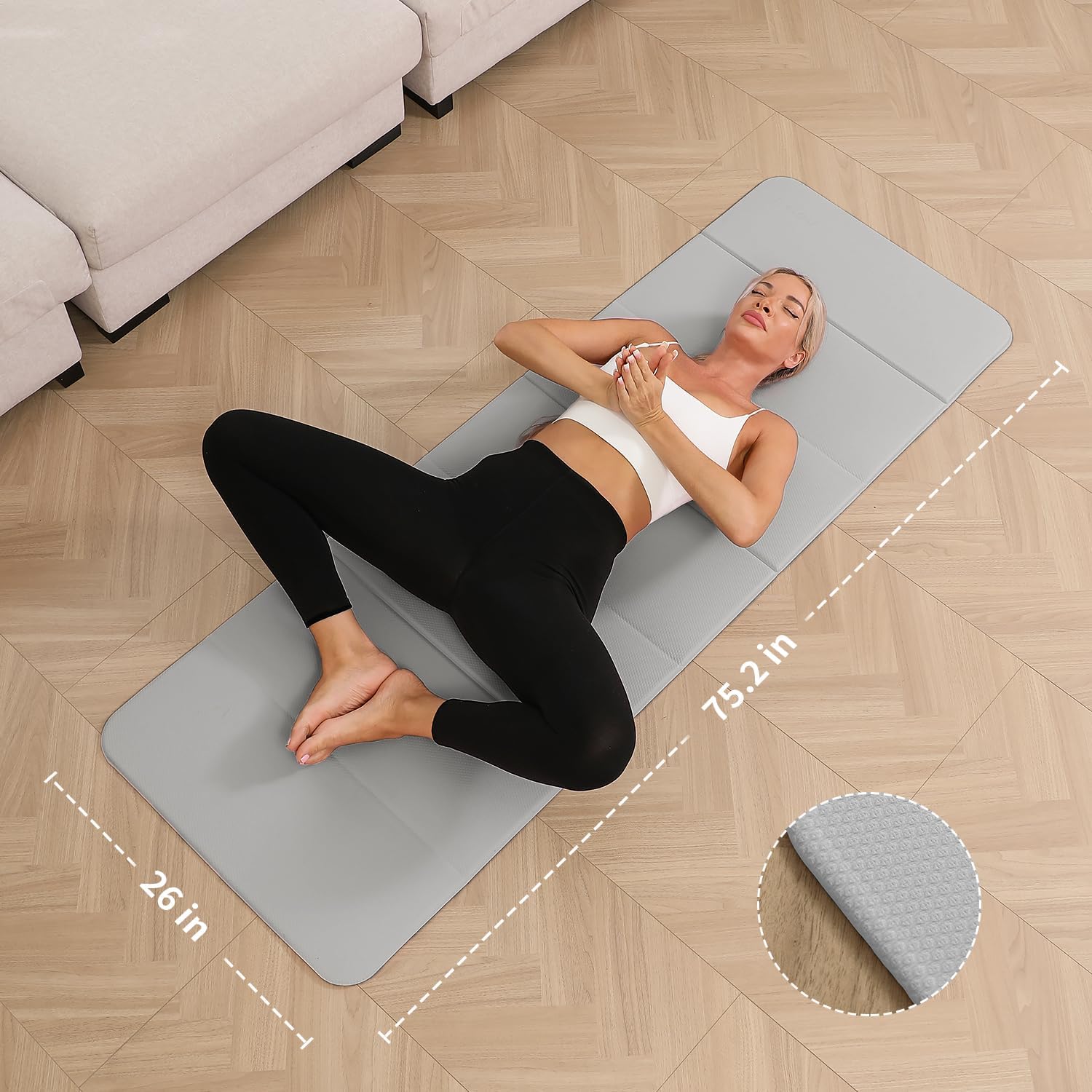 Foldable Yoga Mat 10mm Extra T – Pilates Yoga Mat Thickness Bewertung und Preis