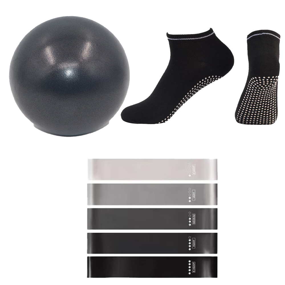 Pilates Ball Resistance Bands  – Pilates Yoga Ball Workout Bewertung und Preis