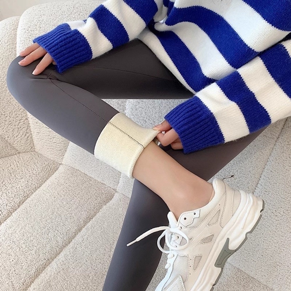Comfortable High Waist Fleece  – Pilates Yoga Legging Bewertung und Preis