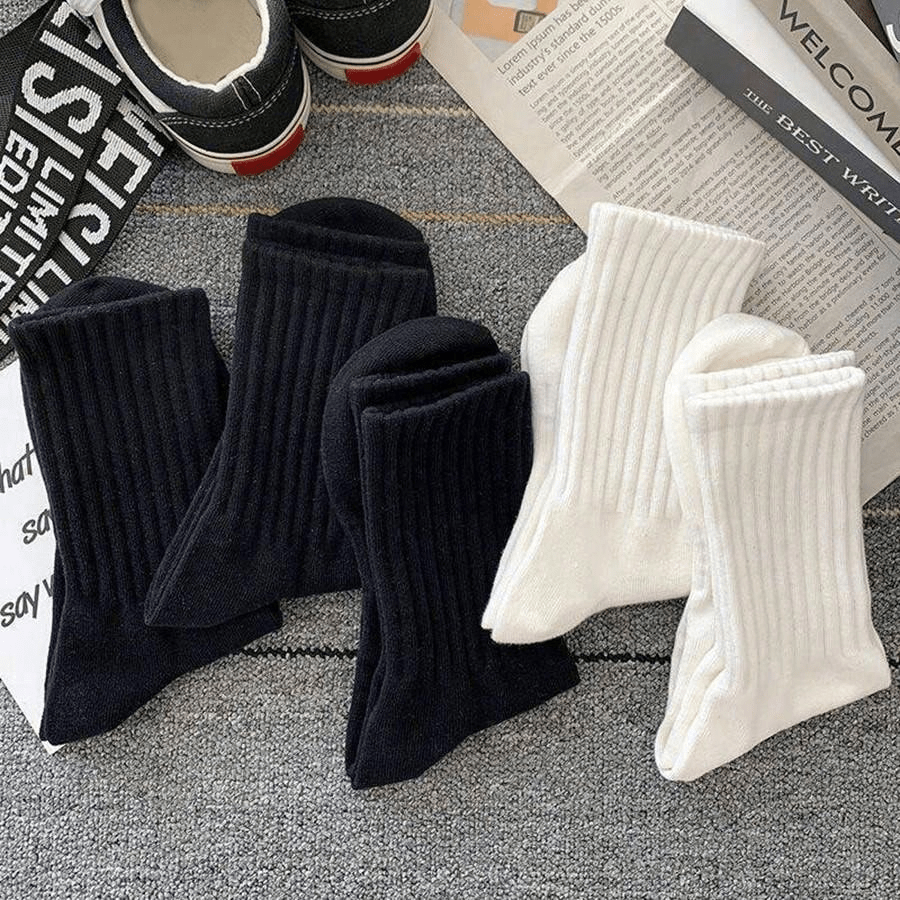 Unisex Thick Crew Socks White  – Yoga Pilates Girl Bewertung und Preis