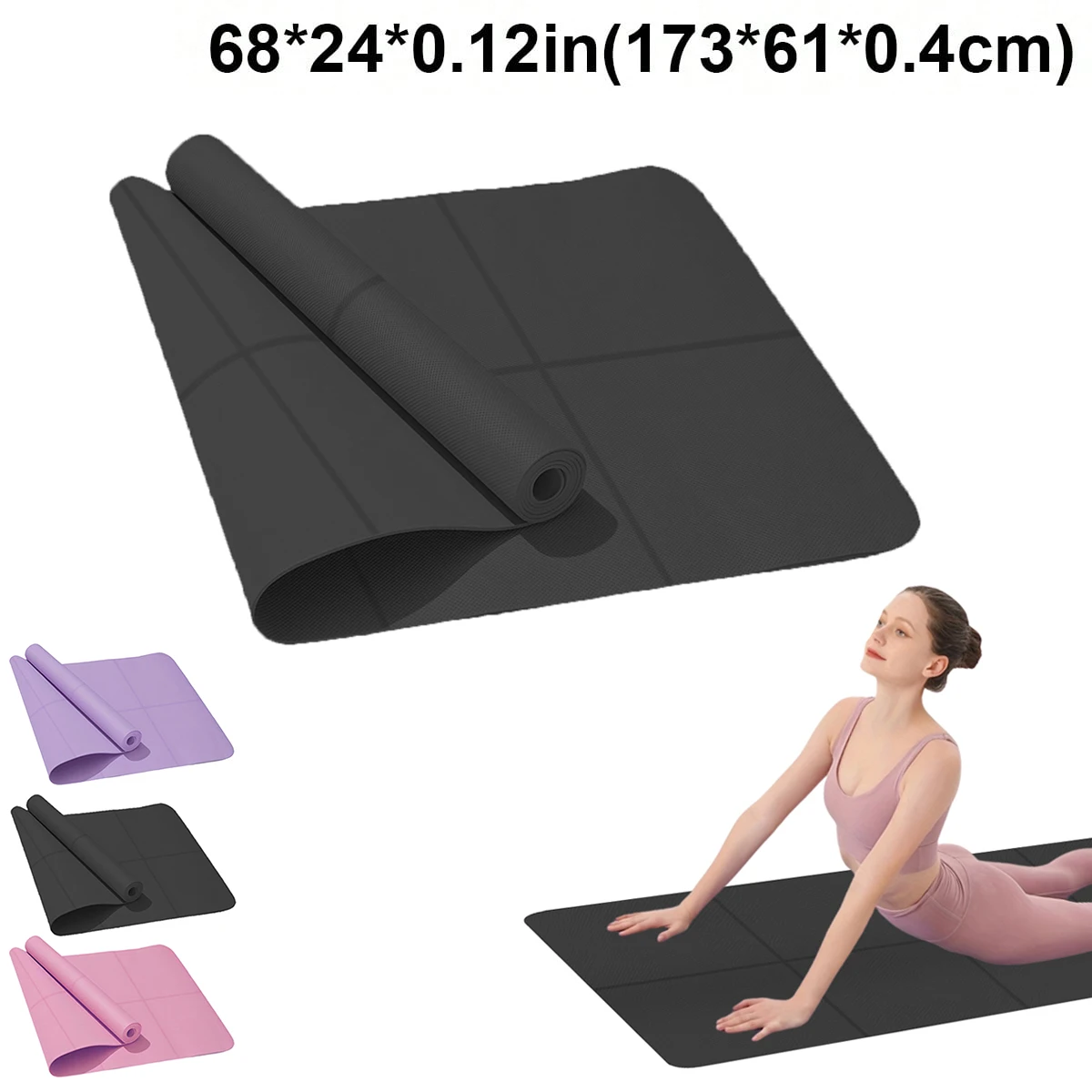 Yoga mat sports fitness EVA co – Pilates Yoga Mat Thickness Bewertung und Preis