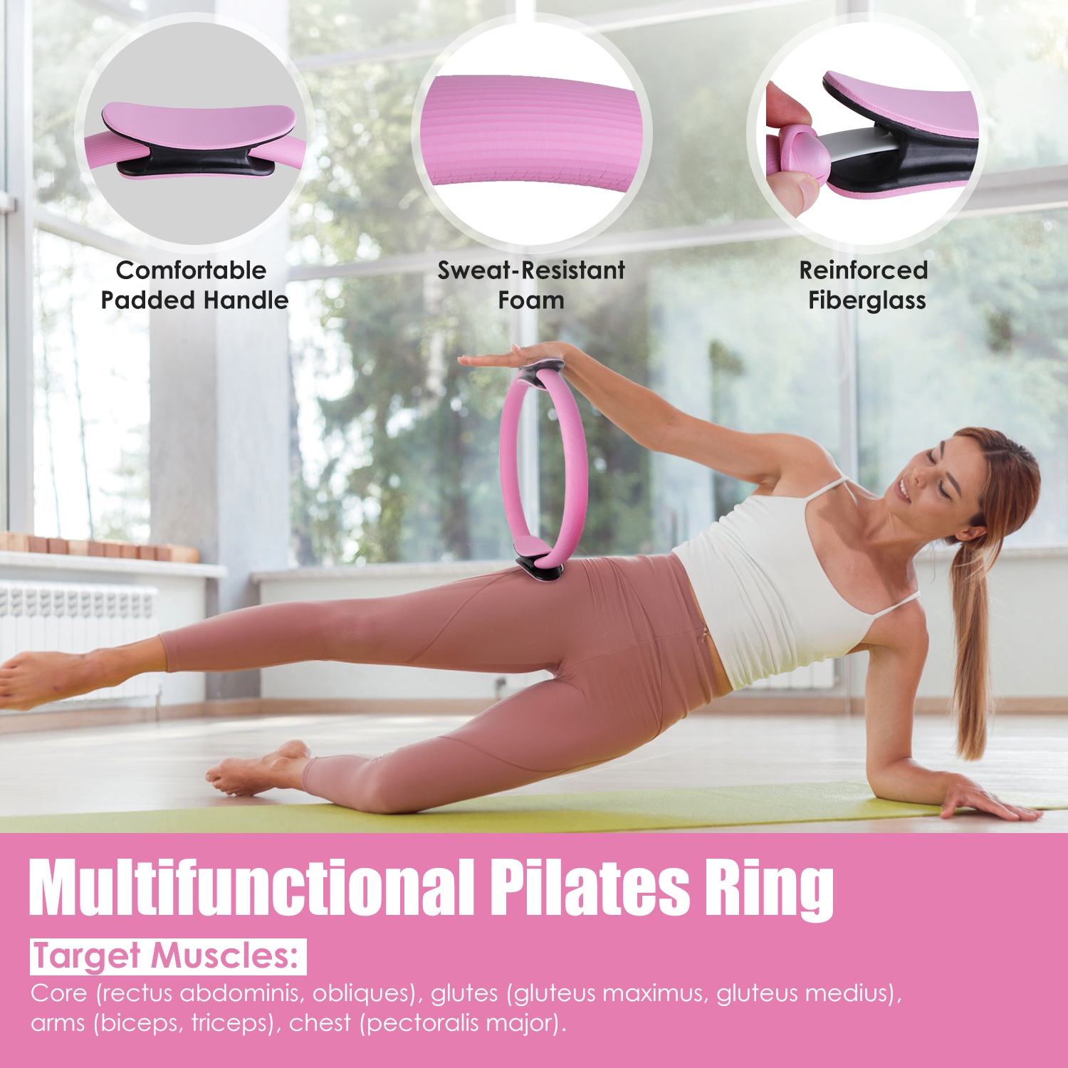 USA STOCK 14Pcs Pilates Ring E – Pilates Yoga Ball Workout Bewertung und Preis