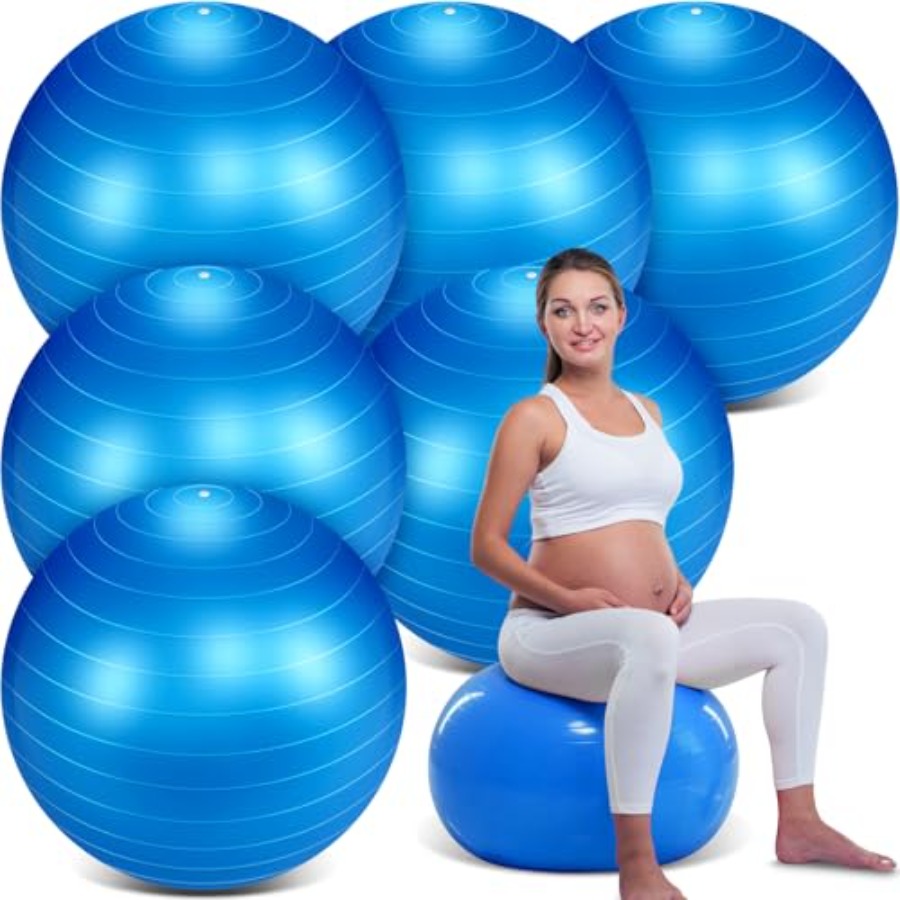 6 Pack Exercise Ball Bulk Infl – Pilates Yoga Ball Workout Bewertung und Preis