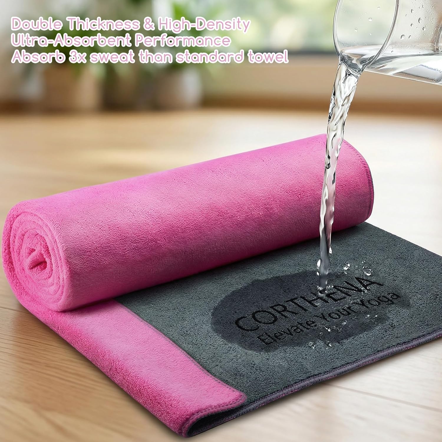 Yoga Mat Towel, Extra Thick 60 – Pilates Yoga Mat Thickness Bewertung und Preis