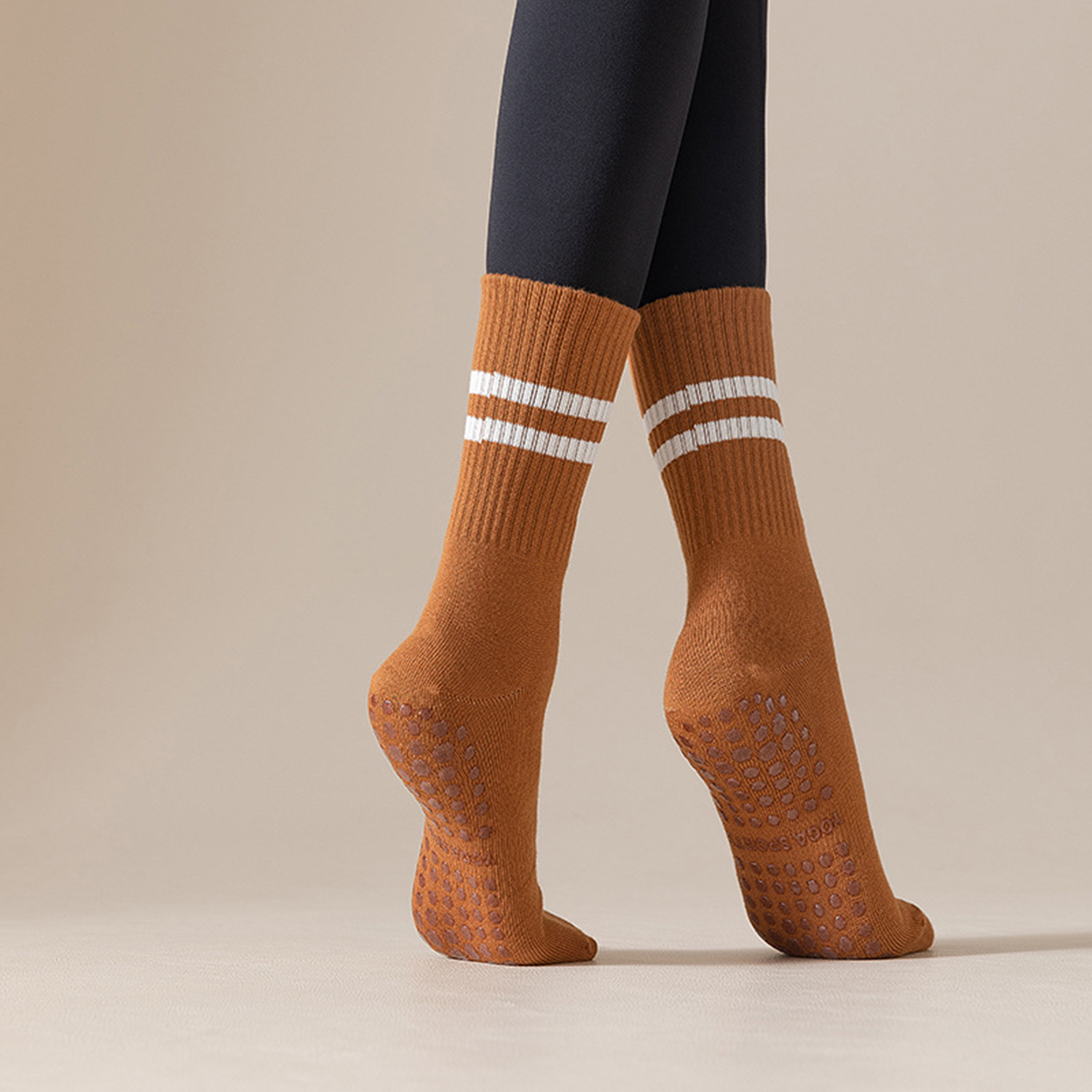 1 Pair Women Socks Yoga Socks  – Yoga Pilates Girl Bewertung und Preis