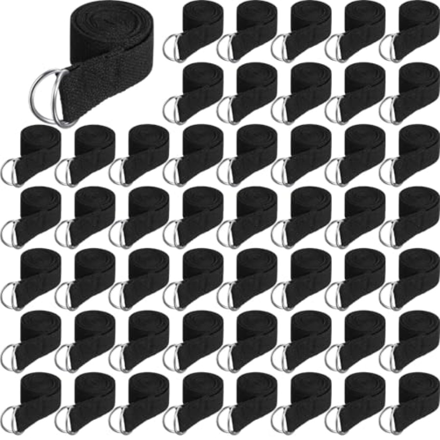 50 Pcs Yoga Strap for Stretchi – Pilates Yoga Ring Exercises Bewertung und Preis