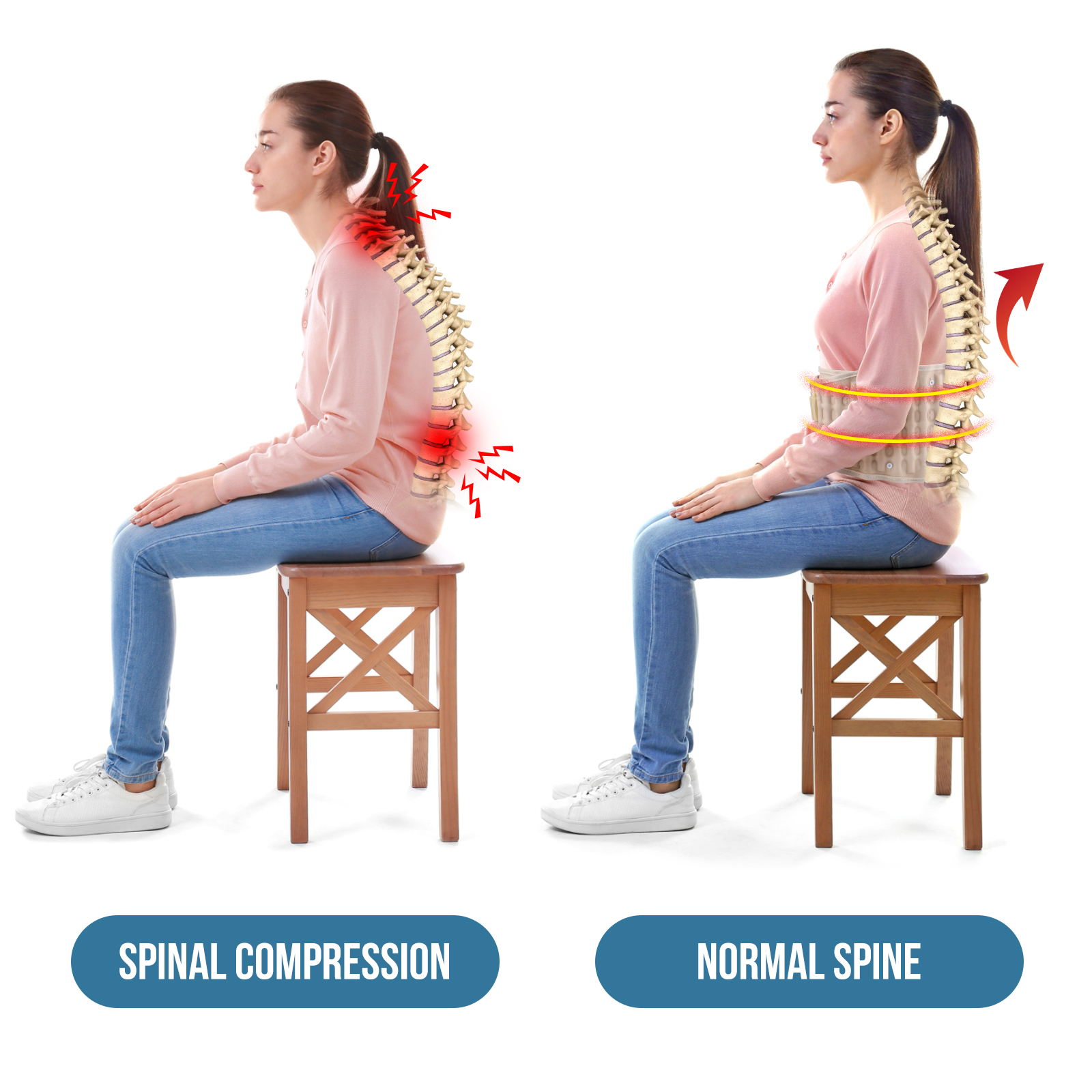Spinal Air Traction Brace Deco – Posture Pole Corrector Bewertung und Preis