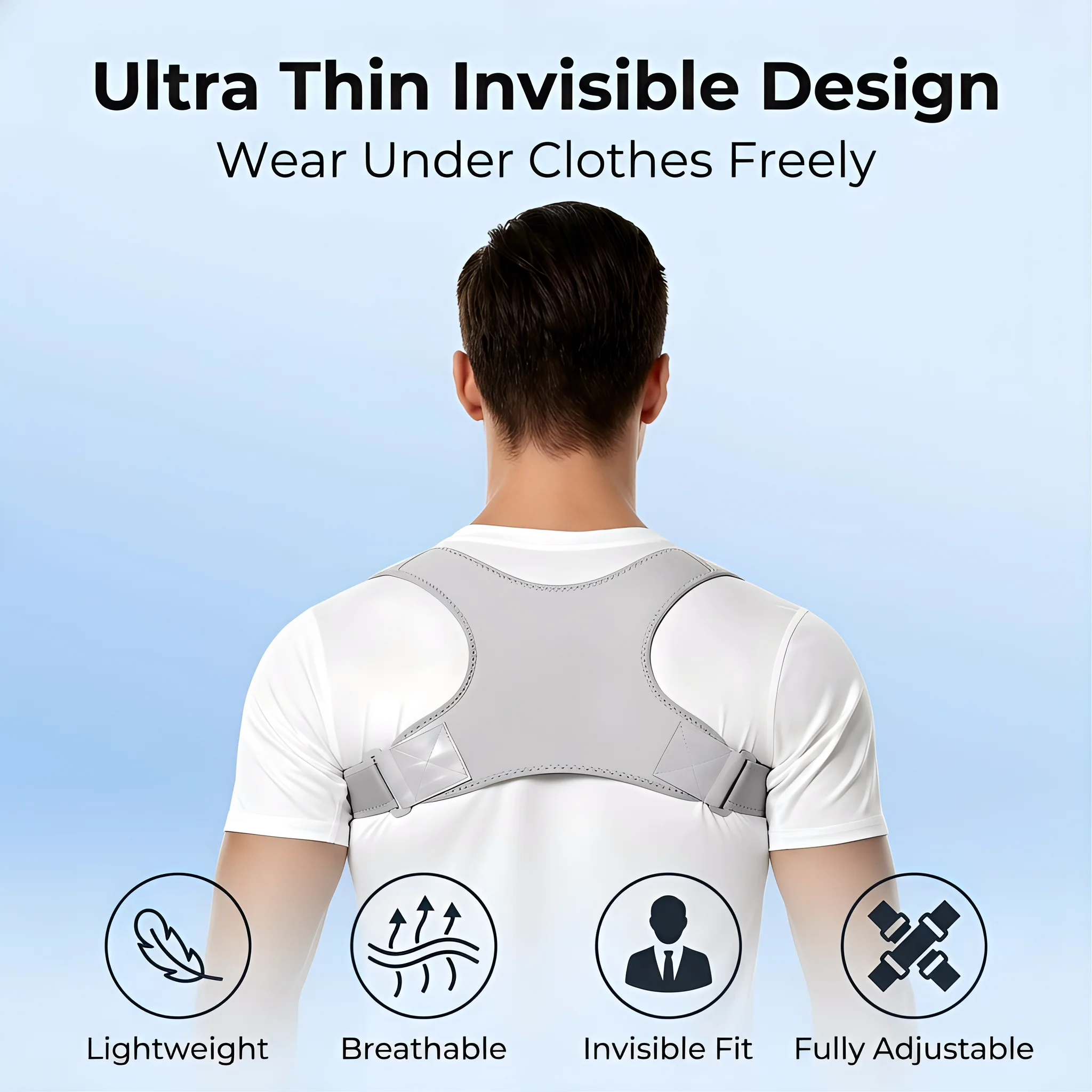 Unisex Invisible Back Shoulder – Posture Pole Corrector Bewertung und Preis
