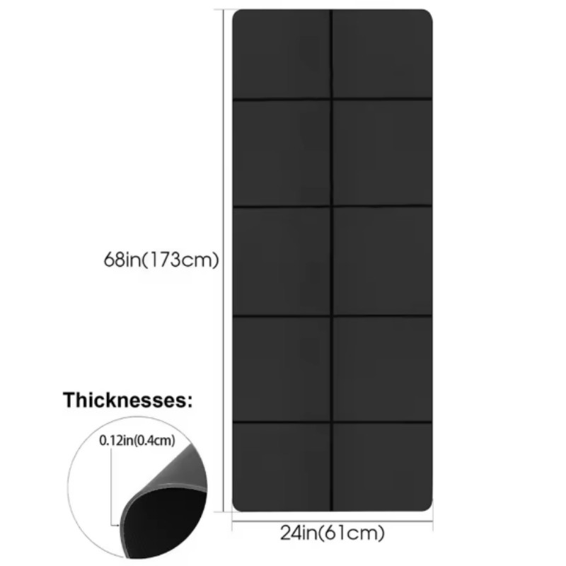 Yoga Mat Anti-skid Sports Fitn – Pilates Yoga Mat Thickness Bewertung und Preis