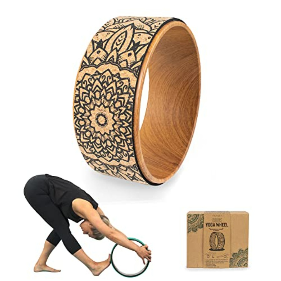 Yoga Wheel, Exercise Prop for  – Pilates Yoga Wheel Bewertung und Preis