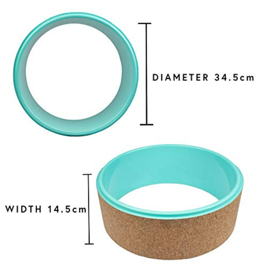 Yoga Wheel, Exercise Prop for  – Pilates Yoga Wheel Bewertung und Preis