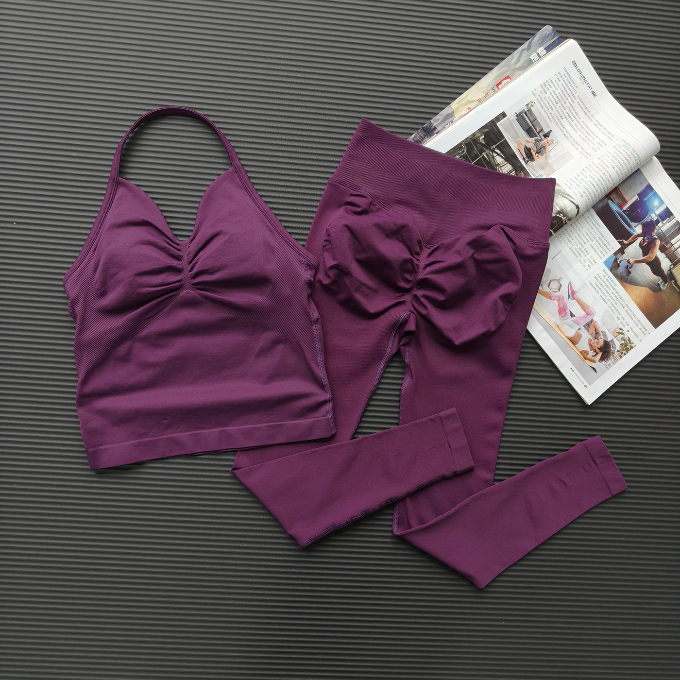 Women's 2-Piece Yoga Leggings  – Pilates Yoga Legging Bewertung und Preis