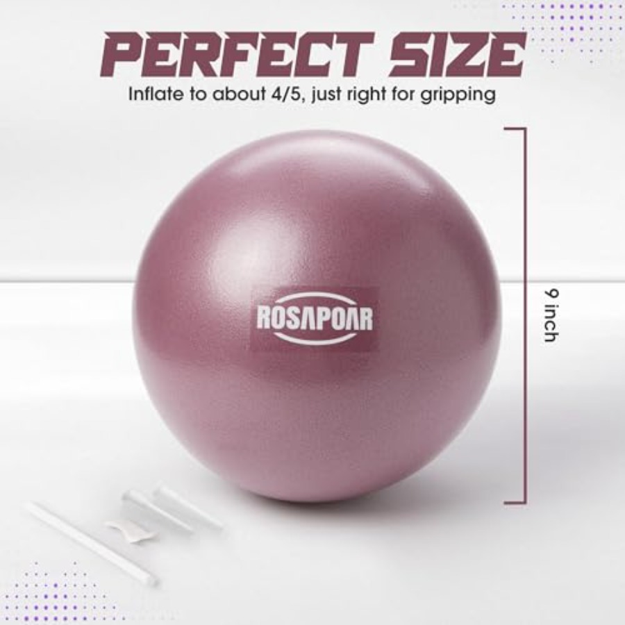 Small Exercise Ball - 9 Inch M – Pilates Yoga Ball Workout Bewertung und Preis