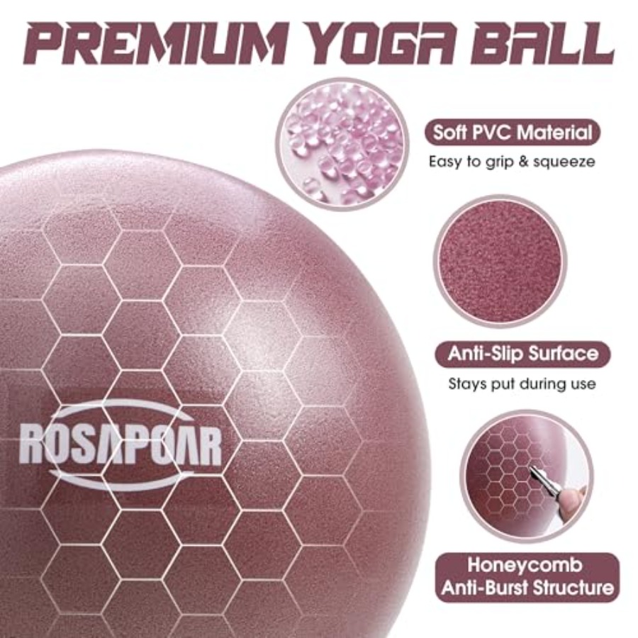 Small Exercise Ball - 9 Inch M – Pilates Yoga Ball Workout Bewertung und Preis