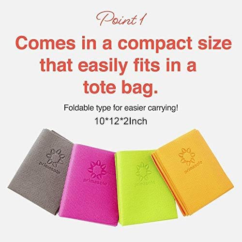 Folding Yoga Mat for Travel Pi – Pilates Yoga Mat Thickness Bewertung und Preis
