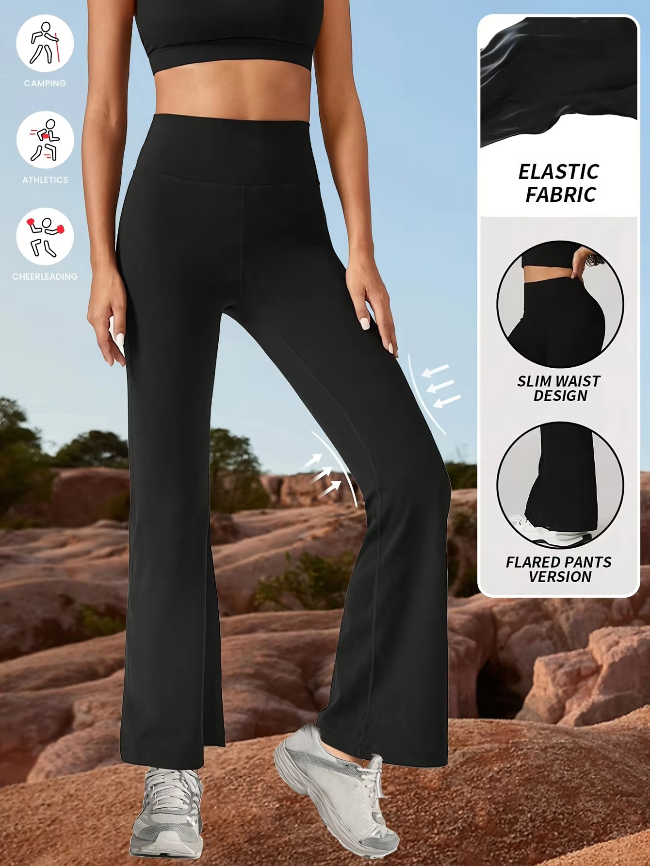Womens Yoga Pants Flared Leggi – Pilates Yoga Legging Bewertung und Preis