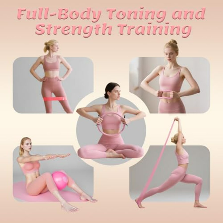 Pilates Equipment Kit for Wome – Pilates Yoga Ball Workout Bewertung und Preis