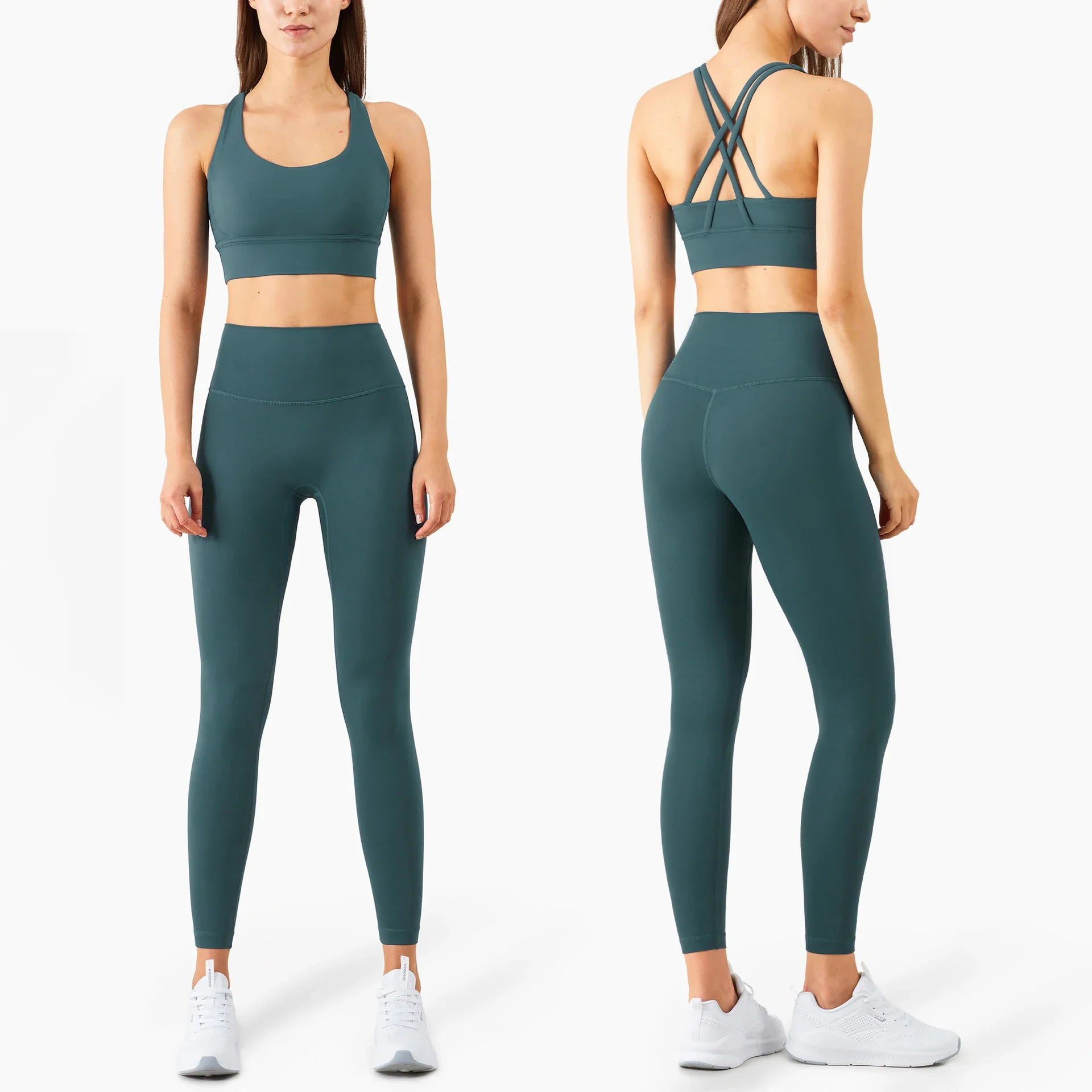 Summer New 2 Piece Yoga Clothe – Pilates Yoga Legging Bewertung und Preis