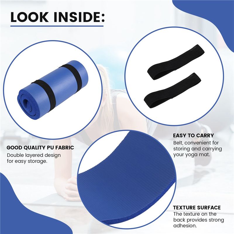 15MM Thick Yoga Mat Comfort Fo – Pilates Yoga Mat Thickness Bewertung und Preis