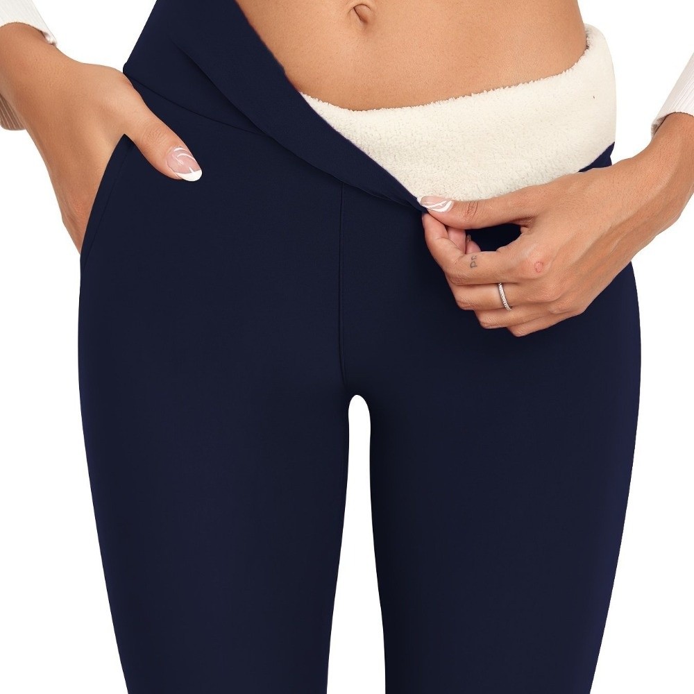 Fashion High Waist Fleece Legg – Pilates Yoga Legging Bewertung und Preis